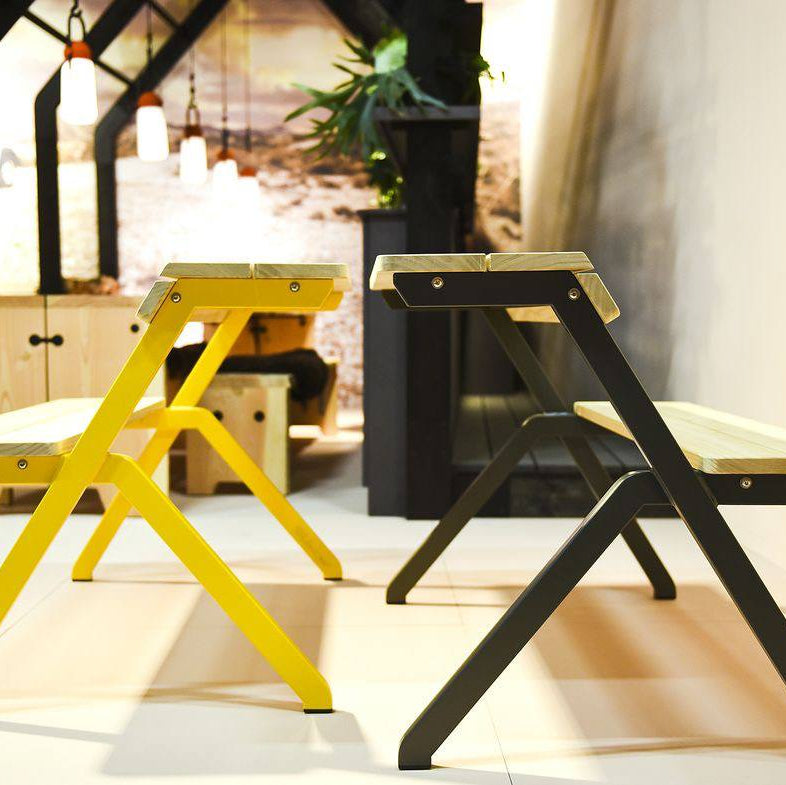 Rubber Wood Bench 02Unit